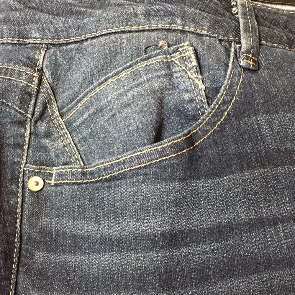 WIT & WISDOM Ab Solution Indigo Jeans Size 22W - Picture 5 of 13